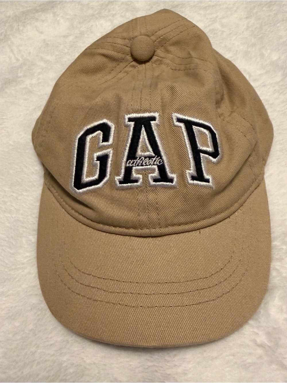 Baby Gap Toddler Khaki Logo Baseball Cap Hat XS/S